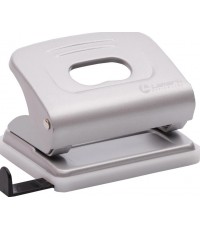 Дырокол 20л метал с лин серый Metallic PN0149-GR Lamark