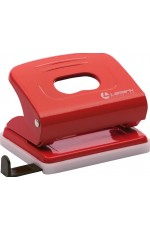 Дырокол 20л метал с лин красный Metallic PN0149-RD Lamark
