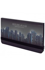 Еженедельник недатирс резинкой 171*93 мм твердый Night City 114575 Brauberg