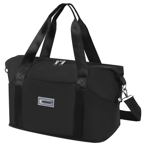 Сумка трансформер Хейки черная багажная лента 273875