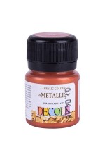 Краска акрил 20мл металлик Медь Decola 4926964 ЗХК