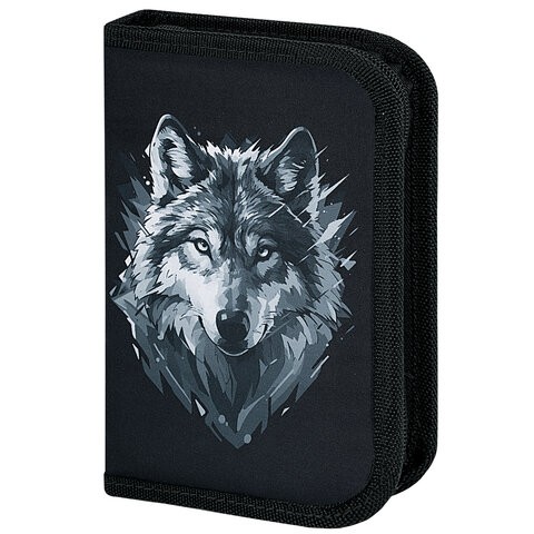 Пенал 1 отделение Gray wolf 273520 Brauberg