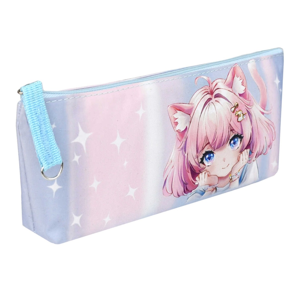 Пенал-косметичка без наполнения микрофибра Малышка в лучах 68410/30 Феникс