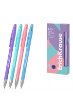 Ручка гелевая 0,5мм синяя R-301 Gel Stick Pastel 61289 Erich Krause