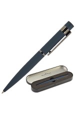 Ручка шариковая подарочная 1,0мм синяя в футляре, синий корпус Verona 20-0218/01 Bruno Visconti