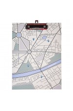 Папка-планшет А4 ламинированная Карты (Maps) 075733 Хатбер