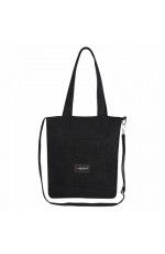 Сумка -шоппер вельвет черн 272437 Heikki