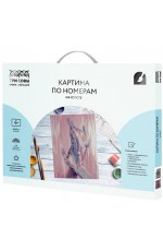 Картина д/раскр по номер холст/подрамн 40х50см Прикосновения 44182 Три совы