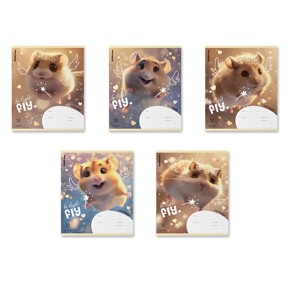 Тетрадь 12л лин Fluffy 63249 Erich Krause