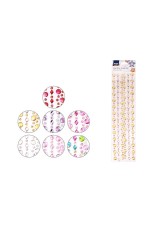 Стразы-наклейки акрил ассорти (7 дизайнов) М-8661 Mazari Creative