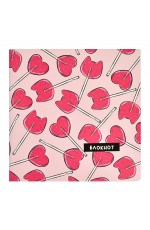 Записная книжка 170*170мм 40л кл мягкобл Розовые леденцы 68015 Феникс