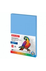 Бумага для оргтехники А4 100л 80г/м интенсив Синяя 112453 Brauberg