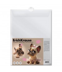 Бумага для рисования А3 30л 120г/м в пластиковой папке 65608 Erich Krause