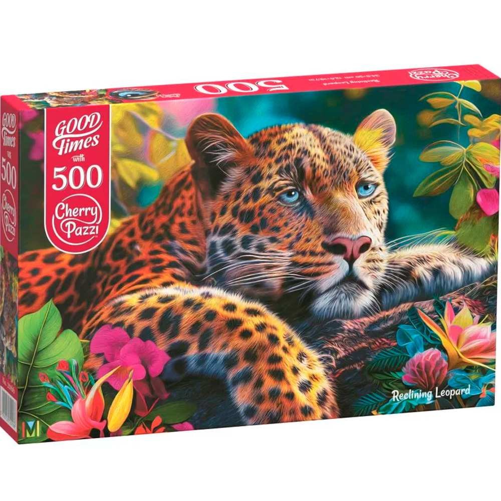 Пазл 500 эл Леопард 20166 Cherry Pazzl