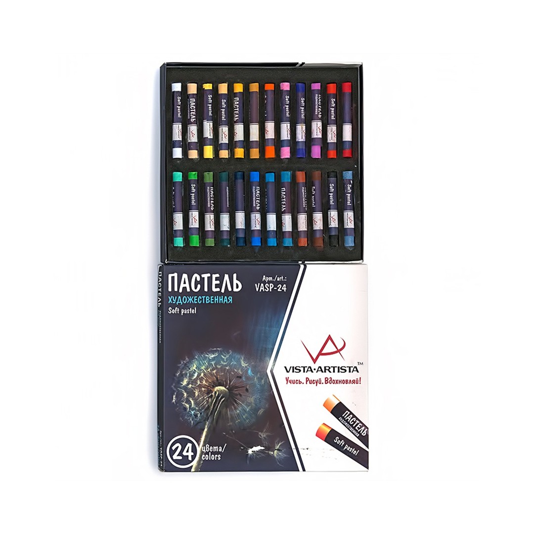 Пастель 24цв художественная Studio VASP-24 Vista Artista
