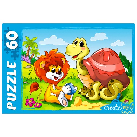 Пазл 60 эл Сказка №32 У60-7220 Рыжий кот