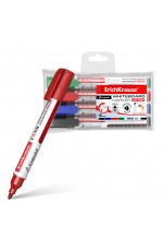 Набор маркеров д/доски 4цв LW-600 Tank Liquid 58362 Erich Krause