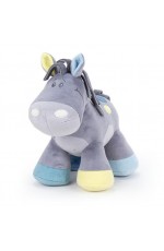 Мягкая игрушка Лошадка Тёма серый 22 см ЛТ/22/79-1 Культ-игрушка