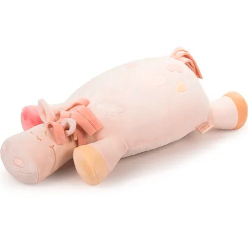 Мягкая игрушка Лошадка Тося подушка ангелочек персик43см ЛПАТ/14/124 Культ-игрушка