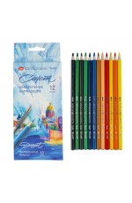 Набор карандашей 12цв аквар Сонет 81412384 ЗХК