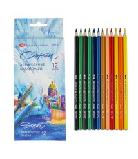 Набор карандашей 12цв аквар Сонет 81412384 ЗХК