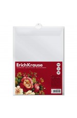 Папка для акварели А4 20л 180г/м пластиковая папка Народные мотивы 65612 Erich Krause