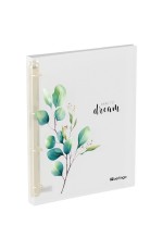 Папка 4 кольца А4 24мм с рисунком Весна (Spring) 4D141 Berlingo