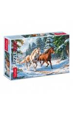 Пазл 1000 эл НГ Зимние грации 35227 Хатбер