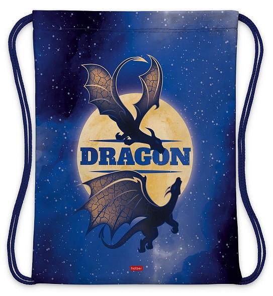 Мешок д/обуви 33*42см Дракон 18016 Хатбер