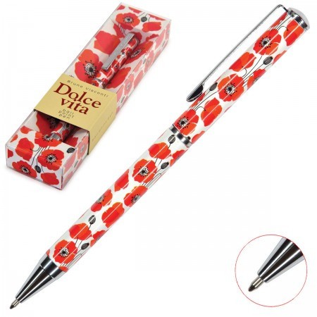 Ручка шариковая подарочная 0,7мм синяя Маки 20-0252/04 Bruno Visconti