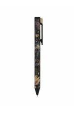 Ручка гелевая автоматическая 0,38мм черная Flora Black Nignt 20-0467 Bruno Visconti