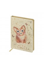 Ежедневник недат. А5 искусственная кожа, золотой срез Love me Щеночек 3-744/16 Bruno Visconti