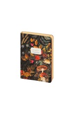 Ежедневник недат. А6 золотой срез, искусственная кожа Лесная сказка 3-742/17 Bruno Visconti