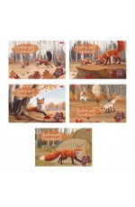 Альбом д/рис 20л Рыжие лисички 20А4лтВ Хатбер