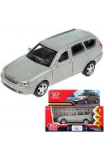 Модель мет LADA 2171 PRIORA 12см инерционная, цвет бежевый Технопарк