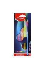 Набор цветных карандашей nightfall 12 цв 831700 Maped