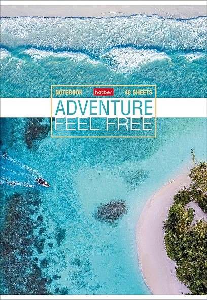Тетрадь А4 48л кл Путешествие 48Т4В1 Хатбер