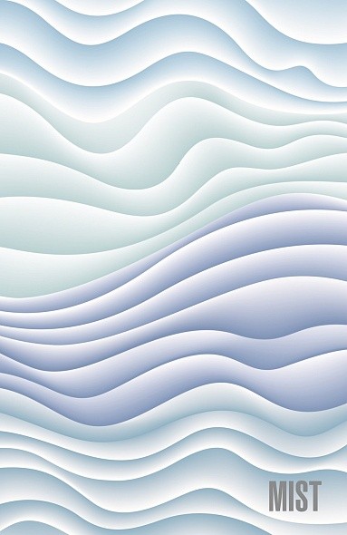 Записная книжка А5 96л кл твобл Mist Голубой 31360 Хатбер