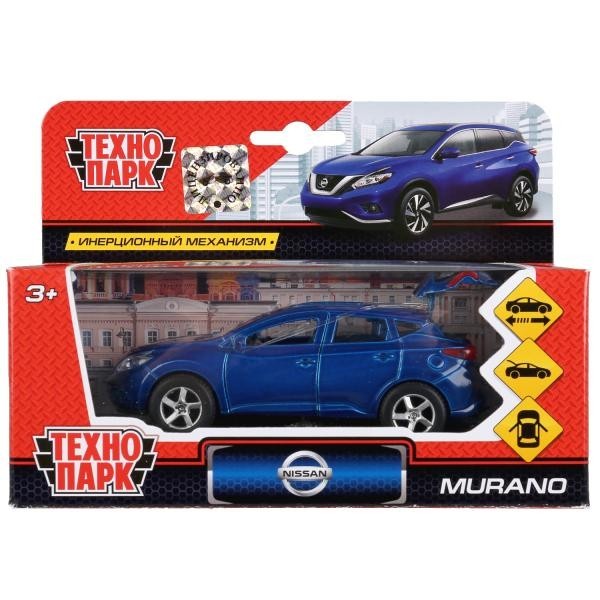 Модель мет NISSAN MURANO 12см инерц синий в кор Технопарк
