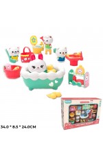 Игр/набор Ванная комната с питомцами в кор QL077-2 Similan