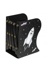 Подставка д/книг раздвиж метал 3отд Space 237901 Юнландия