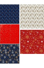 Бумага упак 70х100см 1лист Новогодняя в асс-те 5 диз УБ-6147 Miland