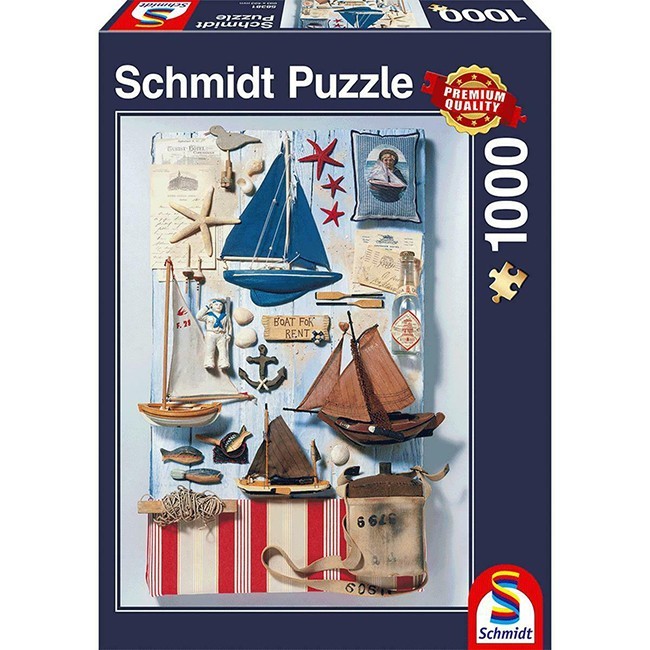 Пазл 1000 эл Морской коллаж 58381 Schmidt