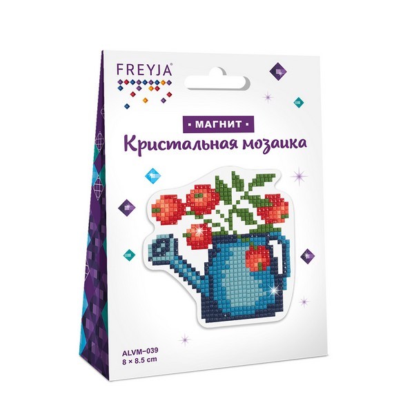 Мозаика алмаз магнит 8х85см Леечка ALVM-039 Фрея