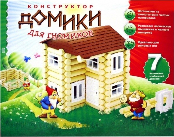 Констр-р Домик для гномиков 7комб Эра
