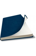 Ежедневник недат В6 128л лин исккожа синий Sigma FLEX 01501-BL Lamark