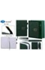 Набор подар Ежедневник недатА5 исккожа зелен ручка 7803 Basir