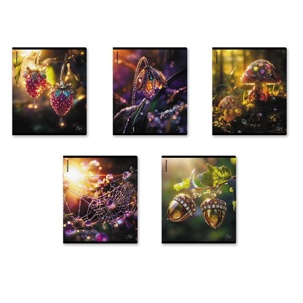 Тетрадь 96л кл Стекловидный 65239 Erich Krause