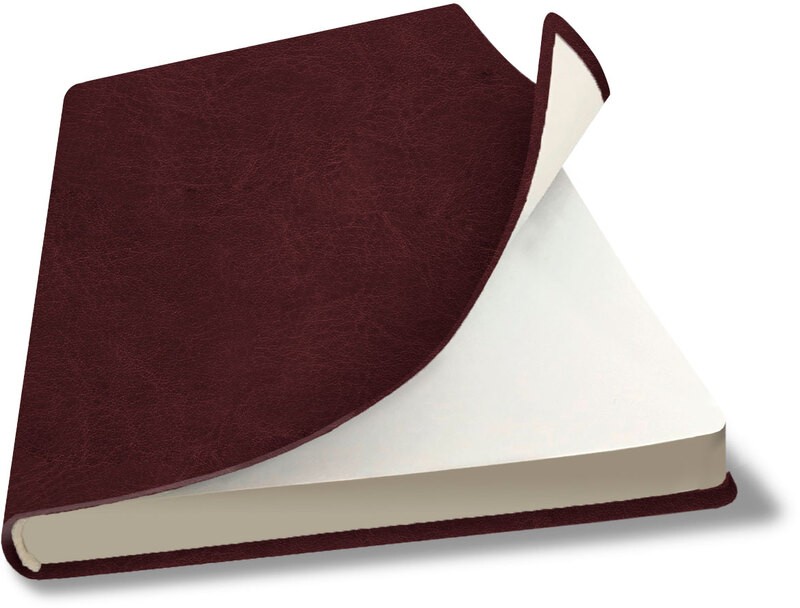 Ежедневник недат В6 128л лин исккожа бордов Sigma FLEX 01502-BR Lamark