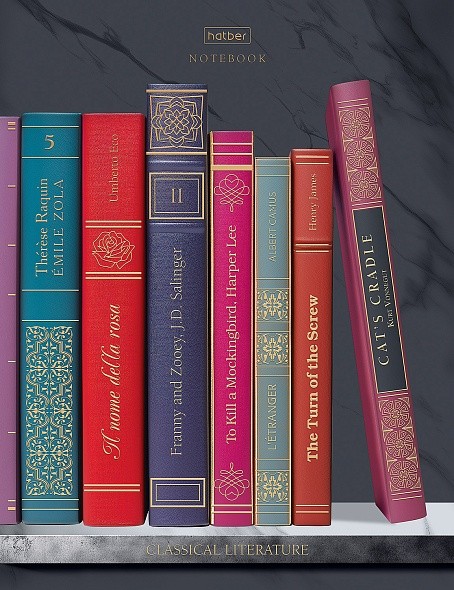 Тетрадь 80л кл 5цвблок твобл Золотые страницы 35333 Хатбер